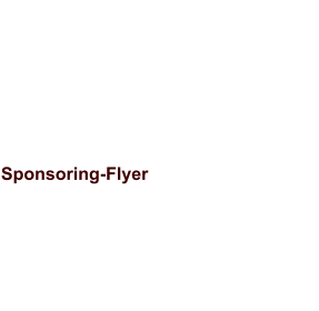Flyer sind in der Kundengewinnung und auch in der Kundenbindung erfolgversprechende Werbemaßnahmen. Auch sollte die Flyer-Gestaltung durch jemanden erfolgen, der über grafische Kompetenz verfügt. Entsprechend  Ihrer Corporate Identity, sprich der Persönlichkeit und  dem Charakter Ihres Unternehmens layouten wir Flyer, die Ihre Produkte und Dienstleistungen bestmöglich »an den Mann« bringen. Darüber hinaus übernehmen wir gerne die komplette Druckabwicklung für Sie, um ein  bestmögliches Ergebnis zu erzielen.   Sponsoring-Flyer   Teilen Sie sich einen Flyer mit uns! Manchmal benötigt man nicht beide Seiten eines Flyers um seine Angebote unterzubringen. Diesen Platz nutzen wir gerne für unsere Werbung. In dieser Konstellation können wir Ihnen  sagenhaft günstige Angebote machen. Fragen Sie nach!